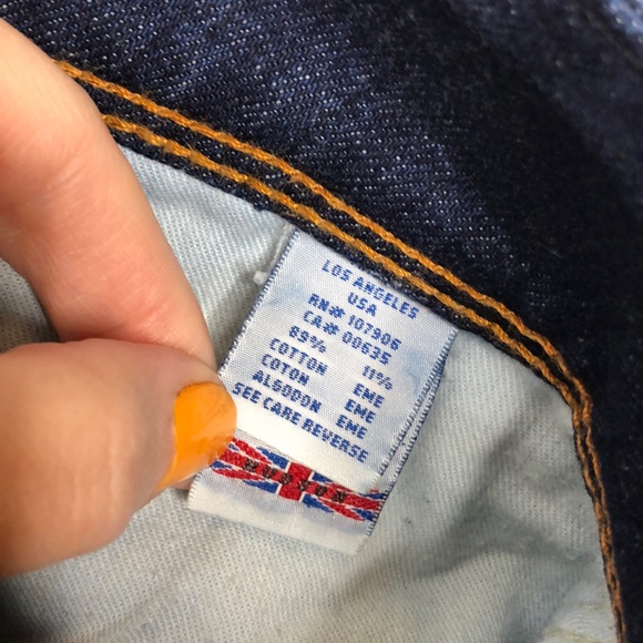 HUDSON | Straight Leg Flap Pocket Jeans Size 29 - Picture 6 of 8